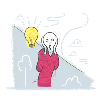 idea, thought, brain storm, business, lightbulb