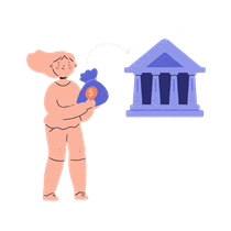 woman, female, person, bank, savings, financial, investment, money, dollar