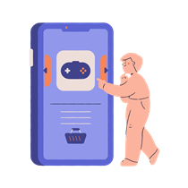 man, male, person, smartphone, phone, mobile, gaming, game, ecommerce, purchase, online