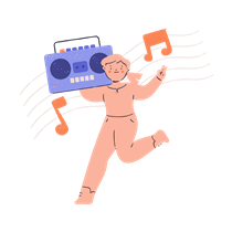 woman, female, person, radio, audio, speaker, music, entertainment, sound