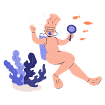 woman, female, person, diving, dive, sport, underwater, sea, ocean