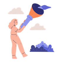 woman, female, person, curiousity, explore, discover, discovery, ufo, alien, spaceship, flashlight