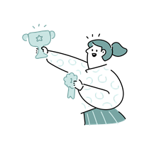 girl, woman, trophy, award, reward, achievement, ribbon, medal