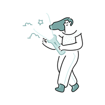 woman, night, flashlight, light, explore, exploration