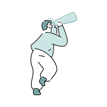 telescope, man, view, vision, research, find