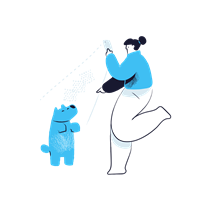 woman, female, person, smartphone, phone, photography, pet, dog