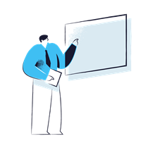 project, presentation, man, meeting