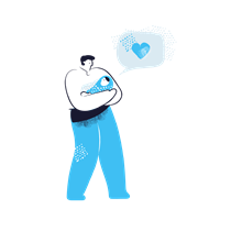 man, male, person, father, fatherhood, parenting, love, message, family