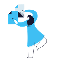 duplicate document, document, paper, page, woman