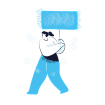 woman, female, person, sign, signage, attention, protest