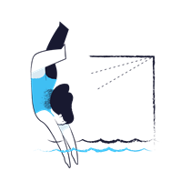 swimming, woman, activity, hobby