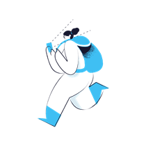 hiker, hitchhiker, baggage, smartphone, device, woman