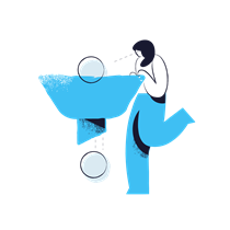 filter, sort, woman, person